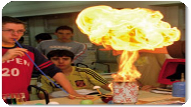 La asombrosa química de las deflagraciones controladas