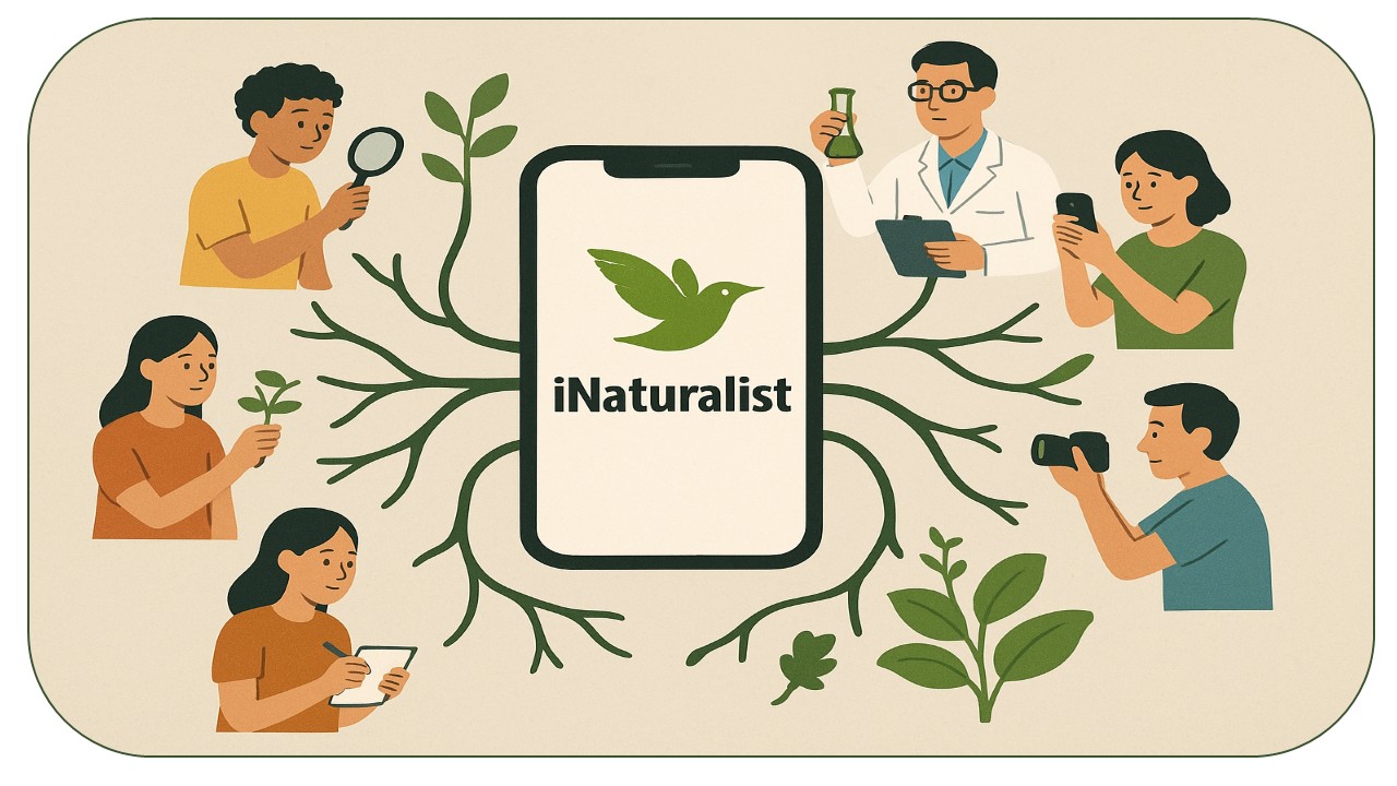 iNaturalist: ciencia ciudadana para enseñar ciencia y hacer ciencia 