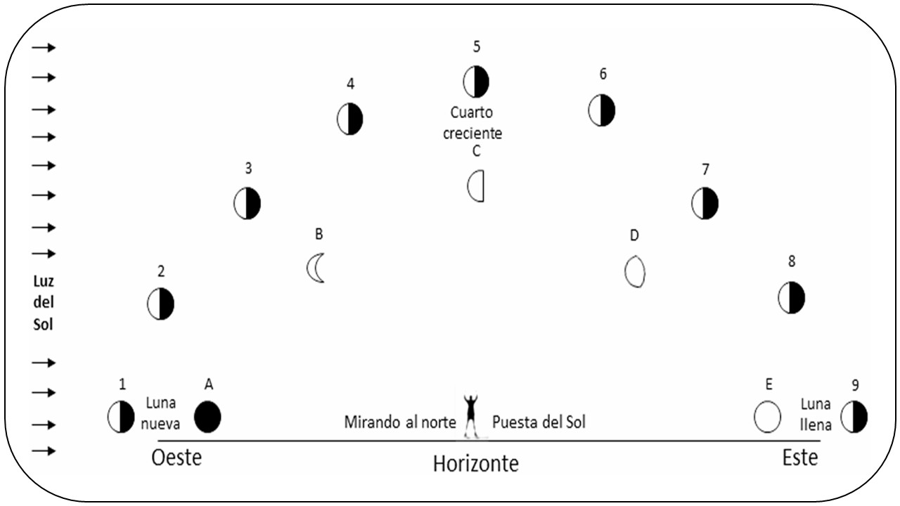 Diseño y evaluación de una secuencia topocéntrica para  la enseñanza de las fases lunares en nivel secundario