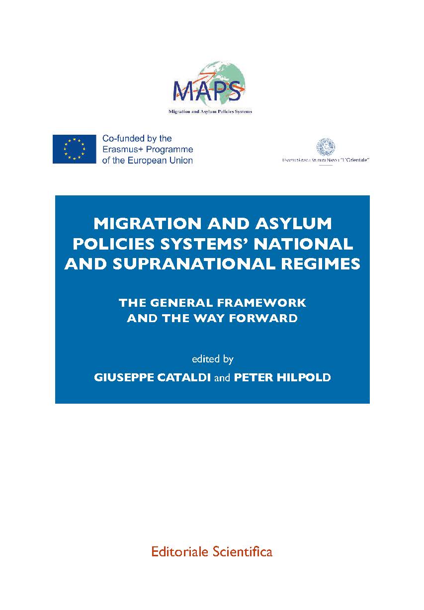 CATALDI, G. – HILPOLD, P. (eds.). Migration and Asylum Policies System’s National and Supranational Regimes, Napoli, Editoriale Scientifica, 2023, 283 pp.