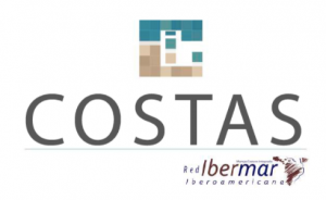 Imagen de inicio de la Revista Costas con el logo de la Red Ibermar