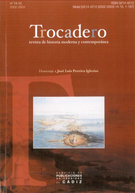 Trocadero. Revista de Historia Moderna y Contemporánea
